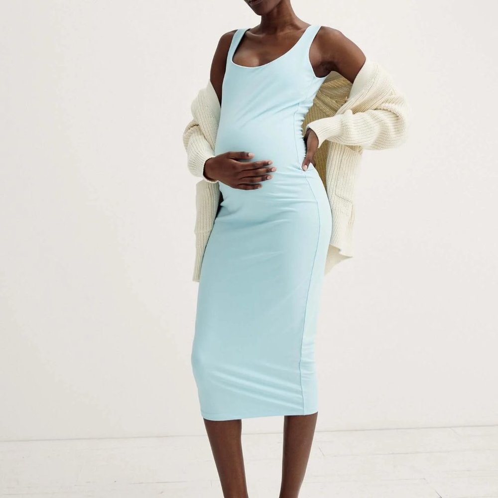 Hatch body tank dress (maternity)